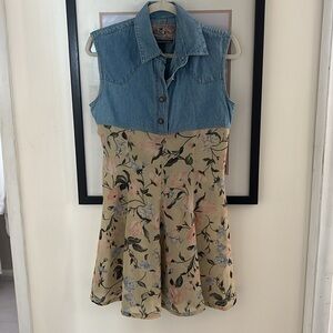 Vintage Express Mini Dress Coastal Cowgirl